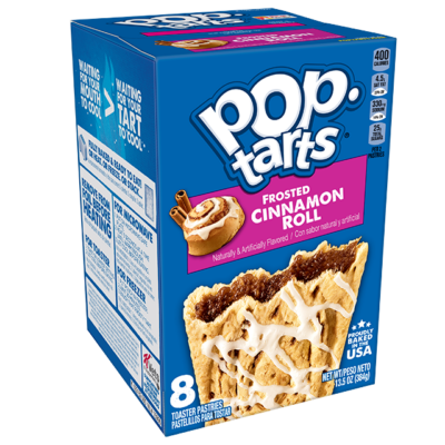 Kellogg's Pop-Tarts Frosted Cinnamon Roll Toaster Pastries