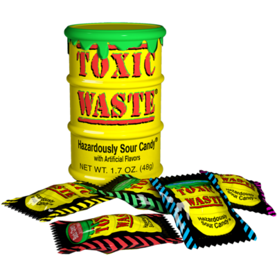 Toxic Waste Yellow Drum Extreme Sour Candy [USA] 42g