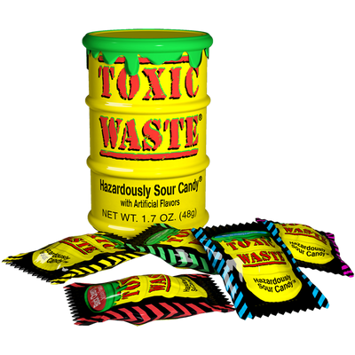 Toxic Waste Yellow Drum Extreme Sour Candy [USA] 42g