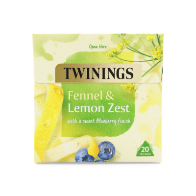 Twinings Fennel & Lemon Zest (Édeskömény és citrom) Tea 20 db filter