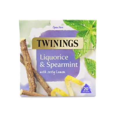 Twinings  Liquorice & Spearmint (Édesgyökér és Fodormenta) Tea 20 db filter