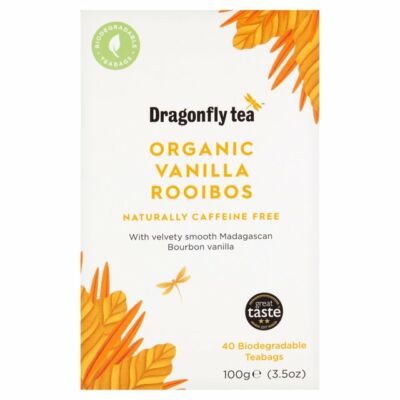Dragonfly Rooibos Vanilla Tea Bags 40 db filter