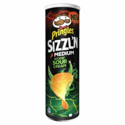 Pringles Sizzl'n Kickin' Sour Cream 180g