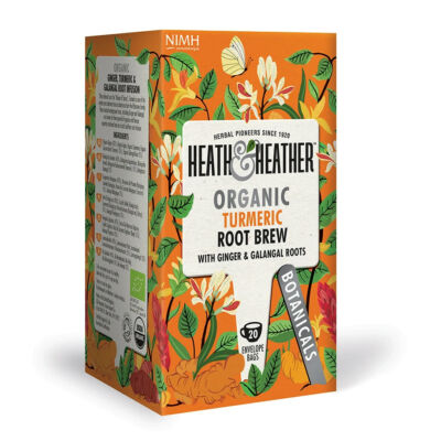 Heath & Heather Organic Turmeric Root Brew (Kurkuma és más gyökér) Tea 20 db filter