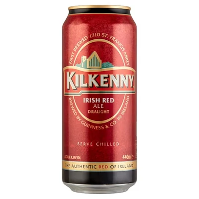 Kilkenny Irish Beer Draught (ír vörös ale) 440ml