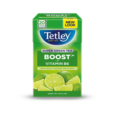 Tetley Super Green Vitamin B Lime Tea 20 db filter