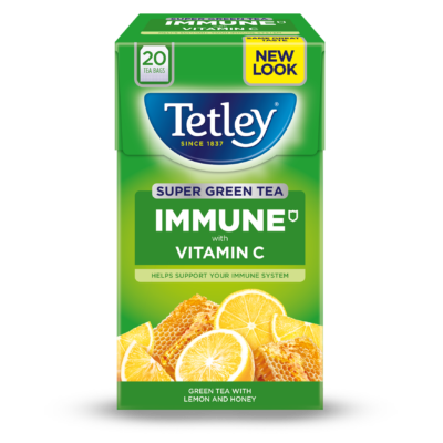 Tetley Super Green Vitamin C Lemon & Honey Tea 20 db filter