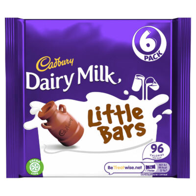 Cadbury Little Bars 6pk 108g