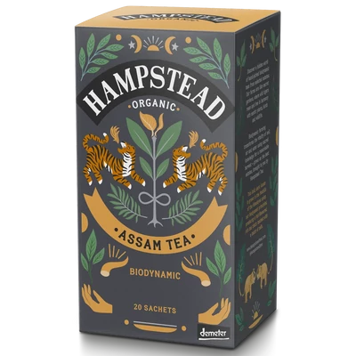Hampstead Organic Assam Tea 20 db filter Hampstead Organic Assam Tea 20 db filter