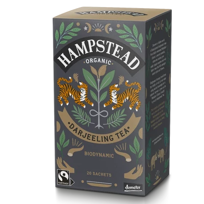Hampstead Darjeeling Organic & Fairtrade Tea (Bio és Fairtrade Darjeeling Tea) 20 db filter