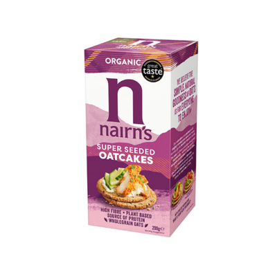 Nairns Super Seeded Organic Oatcakes 200g