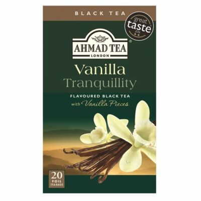 Ahmad Tea - Vanilla Tranquility - vaníliás fekete tea - 20 db filter