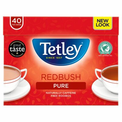 Tetley Redbush (Rooibos) Tea 40 db filter