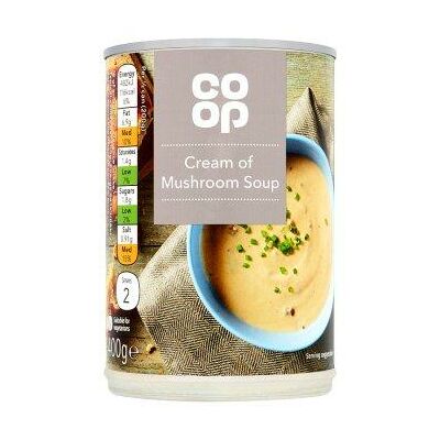 Co-op Cream of Mushroom Soup 400g