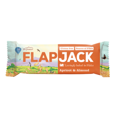 Brynmor Flapjack Apricot and Almond 80g