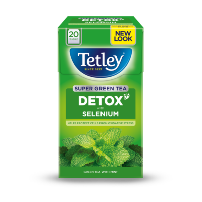  Tetley Super Green Tea Detox Mint Tea 20 db filter