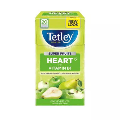 Tetley Super Fruits Apple & Pear Tea (alma-körte) 20 db filter