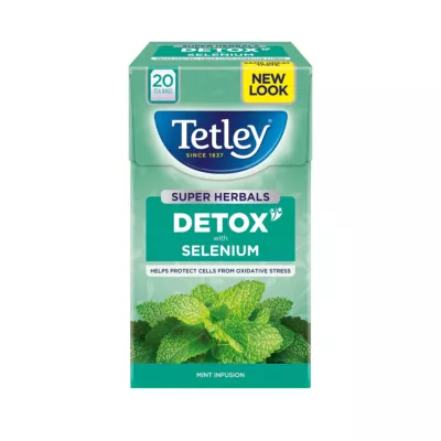 Tetley Super Herbals Detox Mint Tea 20 db filter