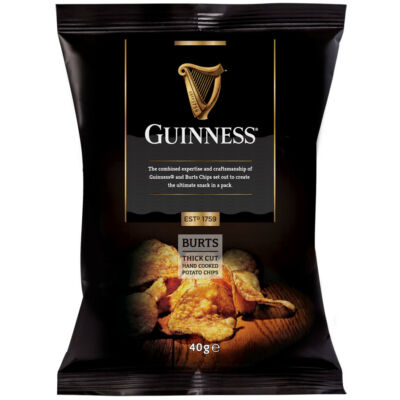 Burts Guinness Chips 40g  