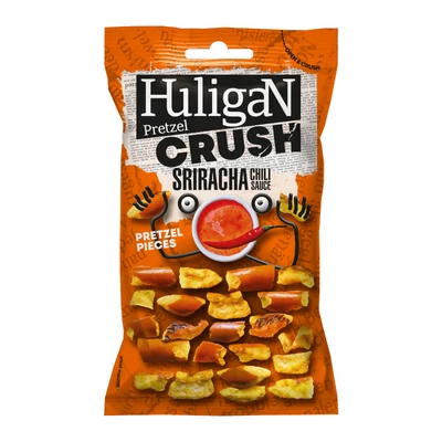 HuligaN Pretzel Pieces Sriracha Chili Flavour - 65g