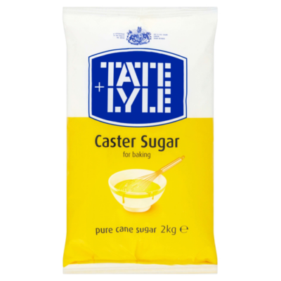 Lyles Caster Sugar Poly Bag 2kg