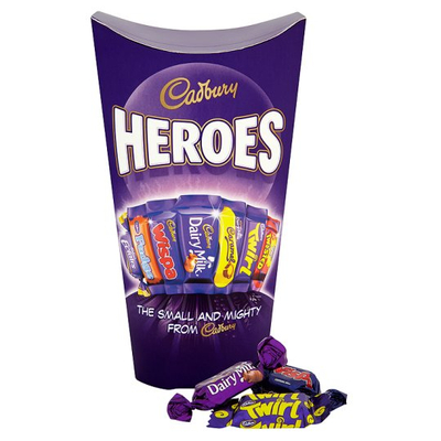 Cadbury Heroes tejcsokoládé válogatás 290g