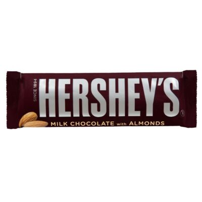Hershey's Milk Chocolate with Almonds Bar 40g