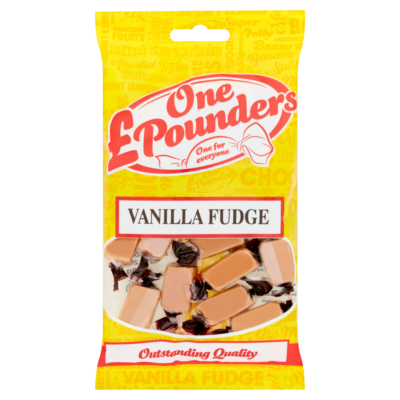 One Pounders Vanilla Fudge 140g