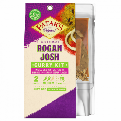Patak's Rogan Josh 3 Step Meal Kit 313g