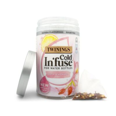 Twinings Cold Infuse - Rose Lemonade - 12 Infusers 