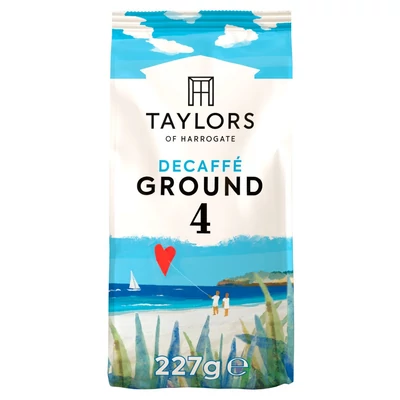 Taylors of Harrogate Decaffé Ground Coffee (Koffeinmentes őrölt kávé) 200g