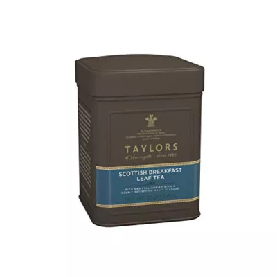 Taylors of Harrogate Scottish  Breakfast - Fémdobozos skót reggeli fekete tea 125g