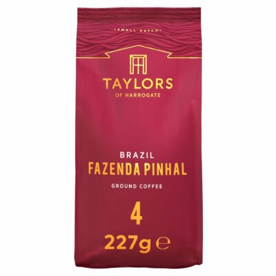 Taylors Brazil Fazenda Pinhal Ground Coffee (őrölt kávé) 227g