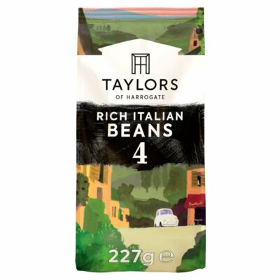 Taylors of Harrogate Rich Italian Coffee Beans (szemes kávé) 227g
