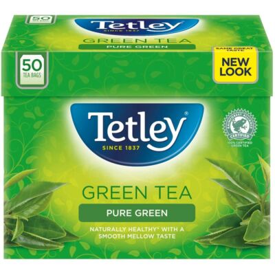 Tetley Pure Green Tea 50 db filter