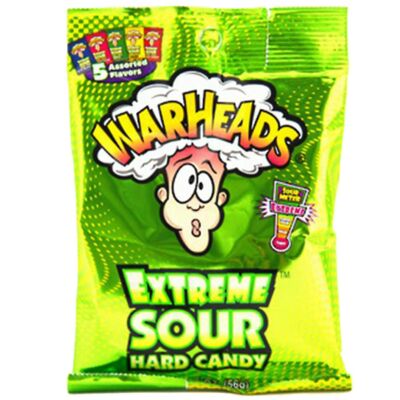 Warheads Extreme Sour Hard Candy [USA] 56g