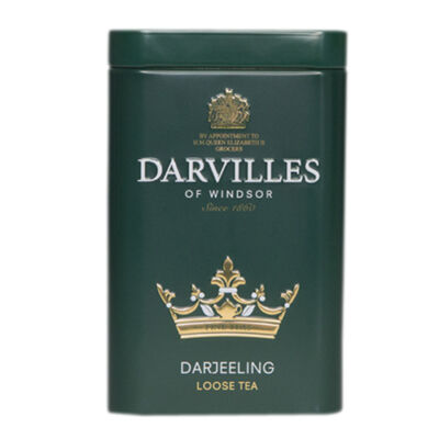 Darvilles of Windsor Darjeeling szálas fémdobozos tea 100g