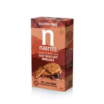 Nairn's Gluten Free Chocolate Chip Biscuit Breaks, 160g