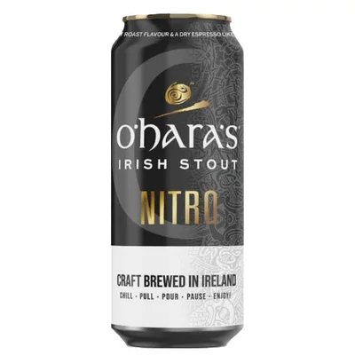 O'Hara's - Irish Stout Nitro (4.3% 440ml, dobozos)