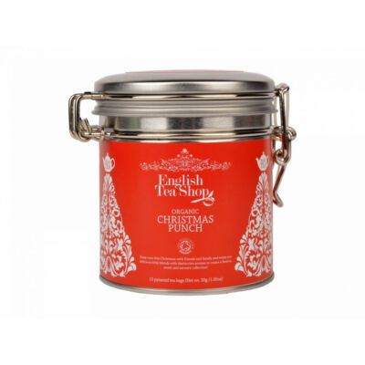 English Tea Shop Organic Christmas Punch (piros fémdobozos tea) 15 db filter