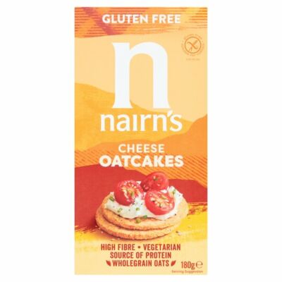Nairns Gluten Free Cheese Oatcakes 180g