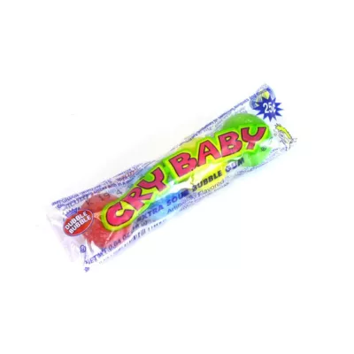 Cry Baby Extra Sour Bubble Gum [USA] 4-ball tube