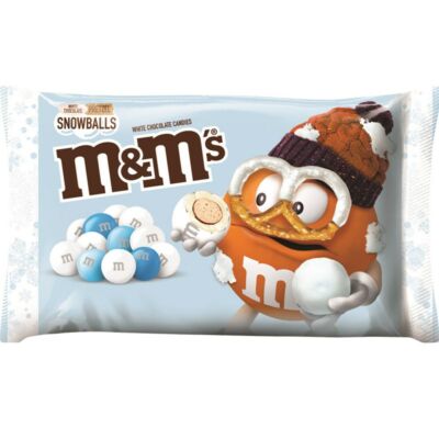 M&M’S White Chocolate Pretzel Snowballs [USA] 211g