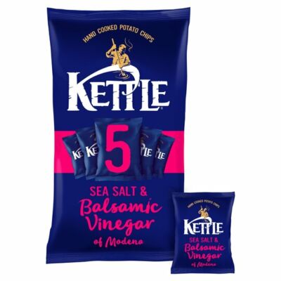 Kettle Chips - Sea Salt & Balsamic Vinegar Multipack 5x30g