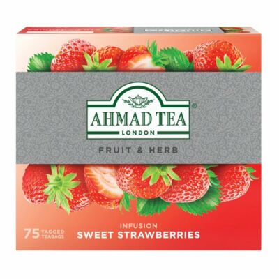 Ahmad Tea Sweet Strawberries (eper) gyümölcstea 75 db filter