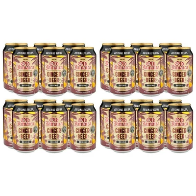 Old Jamaica Original Ginger Beer (Full Sugar) 24x330ml karton