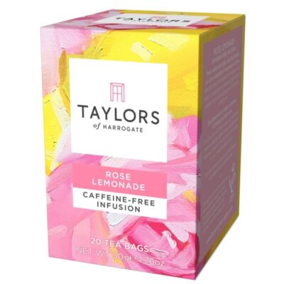 Taylors of Harrogate Rose Lemonade Tea (20 db koffeinmentes borítékolt filter)