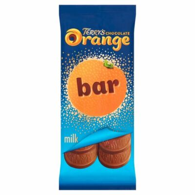 Terrys Chocolate Tablet - narancsos tejcsokoládé szelet 90g