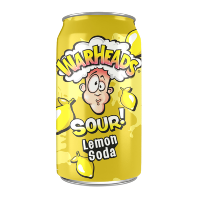 Warheads SOUR! Lemon Soda [USA] 355ml