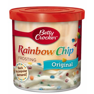 Betty Crocker Rich and Creamy Rainbow Chip Frosting [USA] 453g